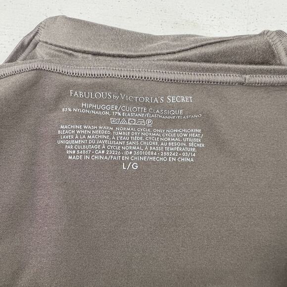 Victoria's Secret Silk Satin Everyday Perfect Hiphugger Pantie Taupe Size Large - Picture 3 of 5